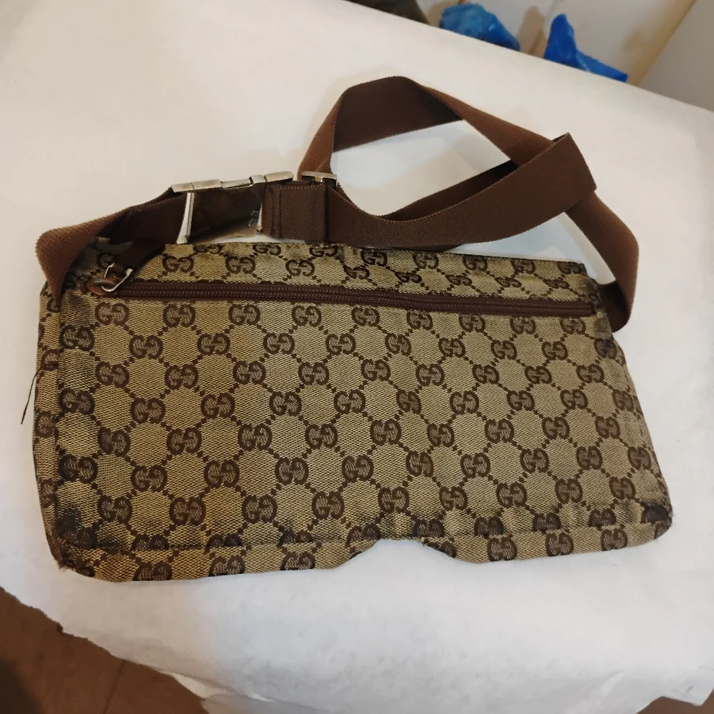 Gucci Fanny Pack Supreme Logo Read Authentic - Picture 2 of 16